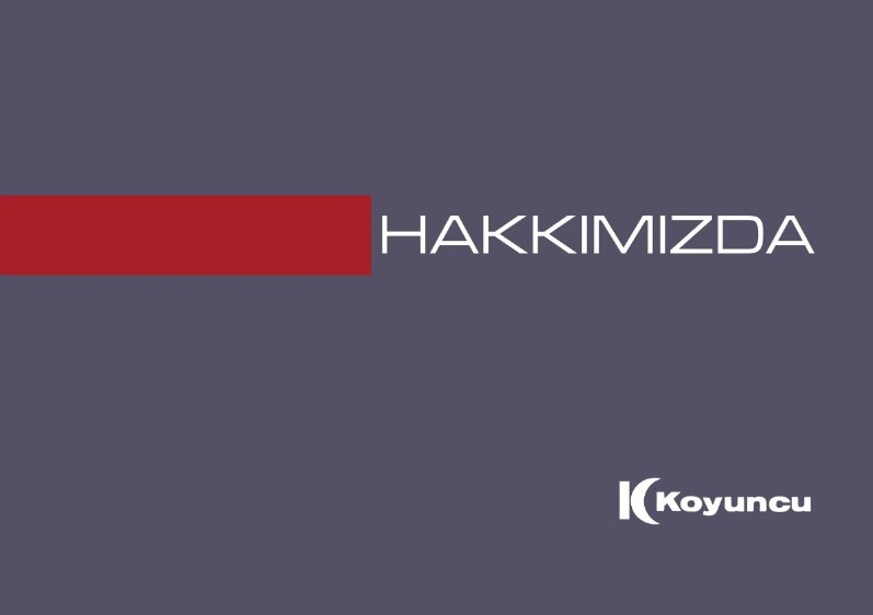 Koyuncu Çelik E-Katalog kapağı