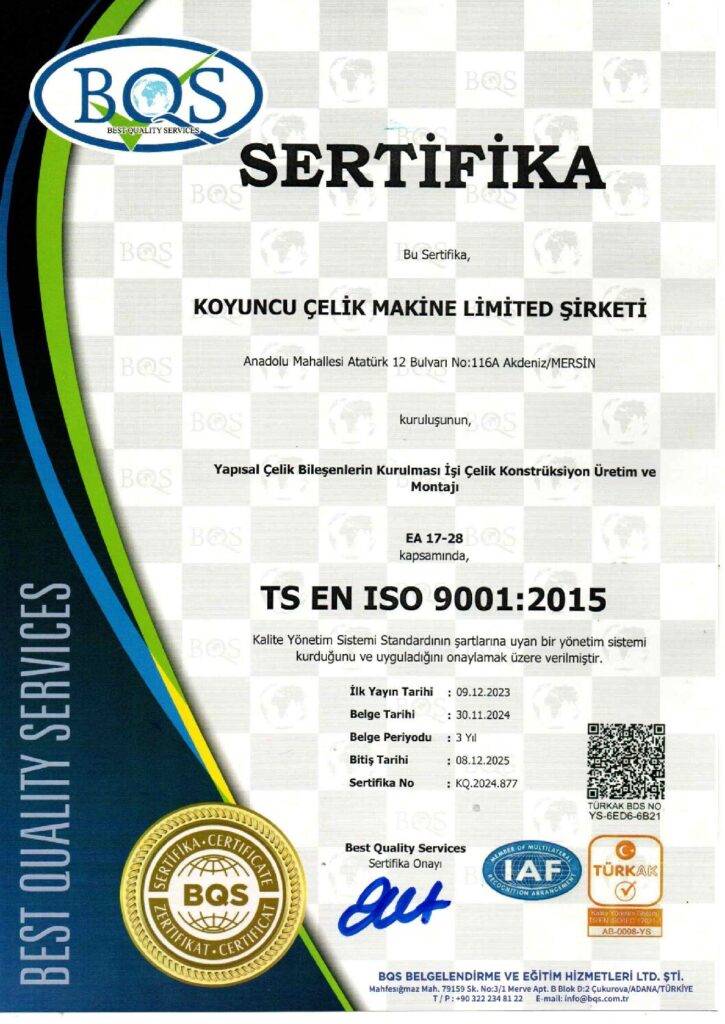 BQS Sertifikası